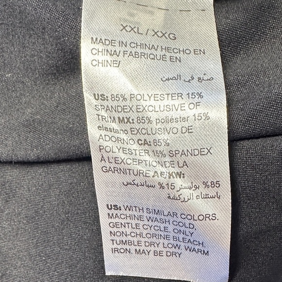 Soma Black Wide Leg Jumpsuit Plus Size XXL Cap Sleeve - Picture 8 of 8